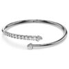 Sublima armring, vit, ruteniumpläterad Sublima armring, vit, ruteniumpläterad