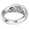 Sublima-ring, vit, rodiumpläterad Sublima-ring, vit, rodiumpläterad