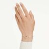 Symbolica armring med pavé, hästsko, vit, roséguldpläterad Symbolica armring med pavé, hästsko, vit, roséguldpläterad