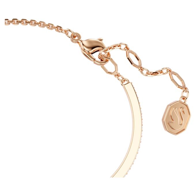 Symbolica armring med pavé, hästsko, vit, roséguldpläterad Symbolica armring med pavé, hästsko, vit, roséguldpläterad
