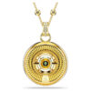 Symbolica-hänge Evil Eye, medium, flerfärgat, guldpläterat