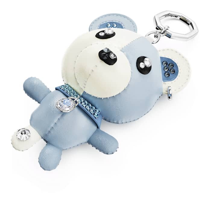 Teddy-väskberlock, björn, blå, rodiumpläterad Teddy-väskberlock, björn, blå, rodiumpläterad