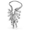 The Vienna Collection Ear Cuff Swan, vit, ruteniumpläterad The Vienna Collection Ear Cuff Swan, vit, ruteniumpläterad