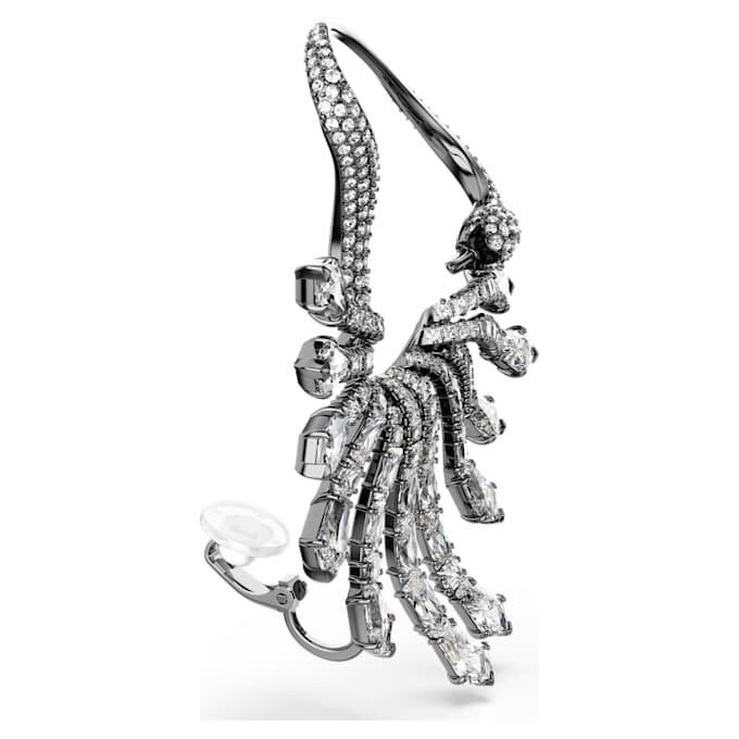 The Vienna Collection Ear Cuff Swan, vit, ruteniumpläterad The Vienna Collection Ear Cuff Swan, vit, ruteniumpläterad