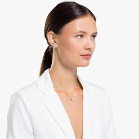 Una-set med blandade slipningar, klöver, rosa, roséguldpläterat